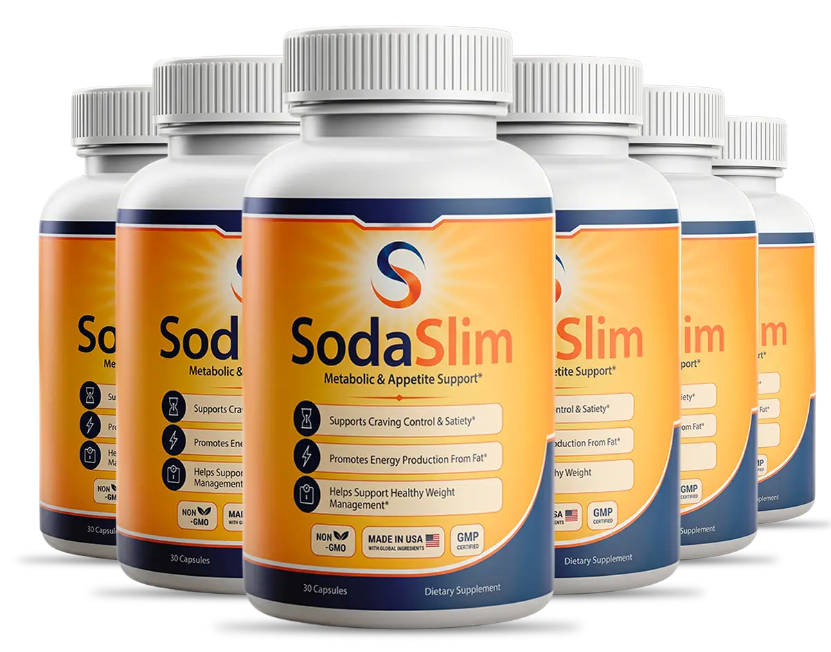 SodaSlim 6 bottles package